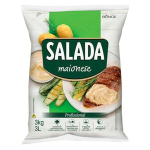 Maionese Salada p/ Uso Profissional Bag 3Kg