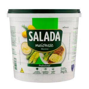 Maionese Salada p/ Uso Profissional Balde 3Kg