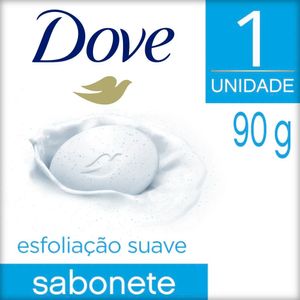 Sabonete em Barra Dove Esfoliação Suave Caixa 90g