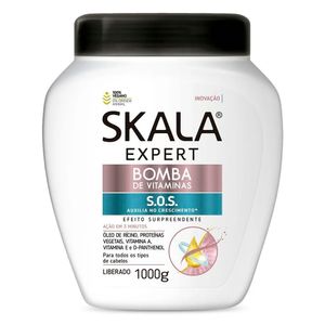 Creme p/ Tratamento Skala Bomba Vitamina 1Kg