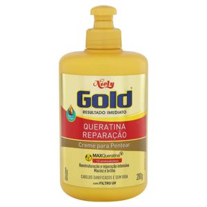 Creme p/ Pentear Niely Gold Queratina 250g