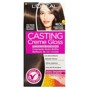 Coloração Casting Creme Gloss Castanho Natural 400