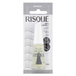 Esmalte Natural Risqué Brancos Incolor 8ml