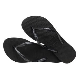 Sandália Havaianas Feminina Slim Preta 37/38