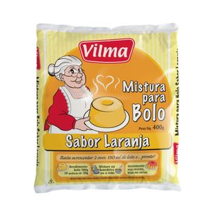 Mistura p/ Bolo Vilma Laranja 400g