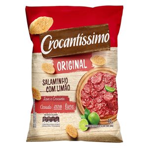 Torrada Crocantíssimo Salame/Limão 40g