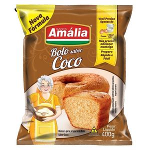 Mistura p/ Bolo Santa Amália Coco 400g