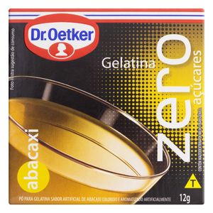 Gelatina Dr.Oetker Zero Açúcar Abacaxi 12g