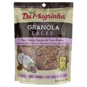 Granola Da Magrinha Cacau, Lascas de Coco Fresco 850g