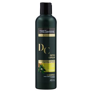 Shampoo Tresemmé Detox Capilar Chá Verde, Gengibre e Proteína do Trigo Frasco 400ml