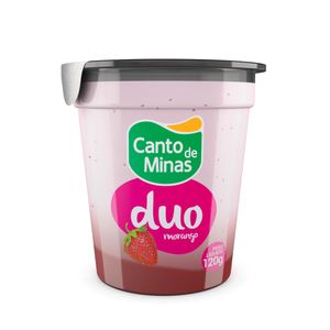 Iogurte Canto de Minas Duo Morango 120g