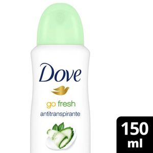 Desodorante Aerossol Dove Go Fresh Pepino e Chá Verde 150ml