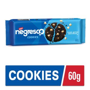 Biscoito Cookies Negresco Baunilha 60g