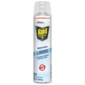 Inseticida Raid Aerossol Multi Insetos Protection Aqua 420ml Embalagem Econômica