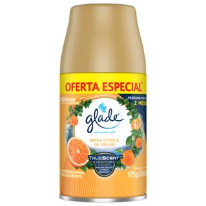 Odorizador de Ambiente Glade Automatic Brisa Cítrica de Verão Refil 269ml