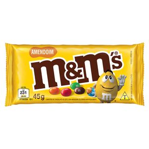 Confeito M&Ms Chocolate c/ Amendoim 45g