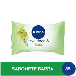 Sabonete Nivea Hidratante Erva-Doce & Óleos Flow Pack 85g