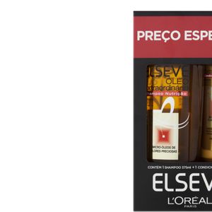 Kit Elseve Shampoo 375ml + Condicionador 170ml Óleo Extraordinário