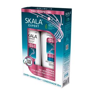 Kit Skala Shampoo + Condicionador Bomba Vitamina 325ml