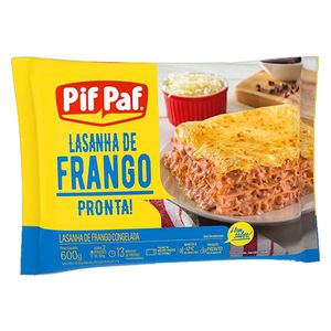 Lasanha Pif Paf Frango Congelada 600g