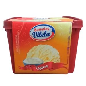 Sorvete Vilela Creme 1.5l