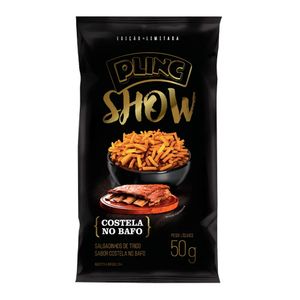 Salgadinho Plinc Show Costela no Bafo 50g