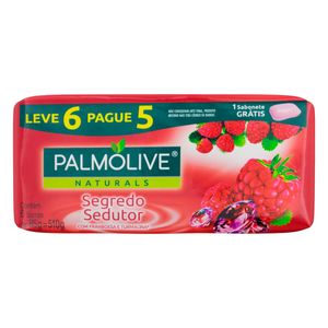 Sabonete em Barra Palmolive Naturals Segredo Sedutor 85g Leve 6 Pague 5