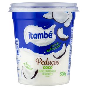 Iogurte Itambé Pedaços Integral Coco Pote 500g