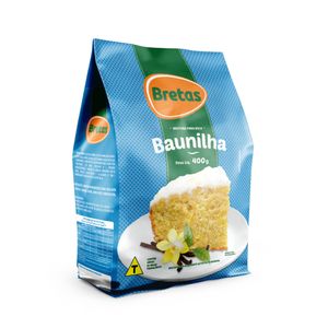 Mistura p/ Bolo Bretas Baunilha 400g