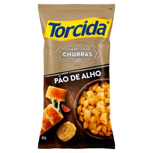 Salgadinho de Trigo Torcida Churras Pão de Alho 45g