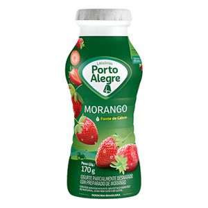 Iogurte Porto Alegre Morango Garrafa 170g