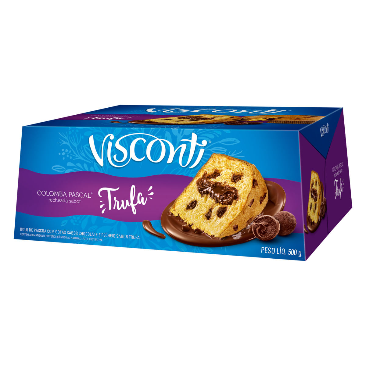 Colomba Pascal Visconti Trufa 500g, Colombas