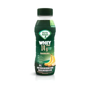 Iogurte Whey Porto Alegre 14g de Proteína Banana 250g