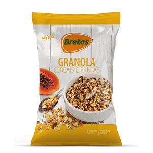 Granola Bretas Cereais e Frutas 850g