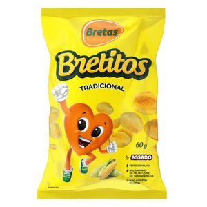 Salgadinho de Milho Bretas Tradicional 60g