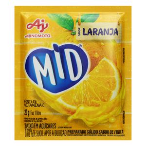 Refresco em Pó Mid Laranja 20g