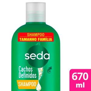 Shampoo Seda Cachos Definidos Frasco 670ml Tamanho Família