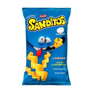 Salgadinho Sanditos Requeijão Pacote 27g