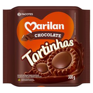 Biscoito Marilan Tortinha Chocolate 300g