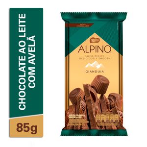 Chocolate em Barra Alpino Gianduia 85g