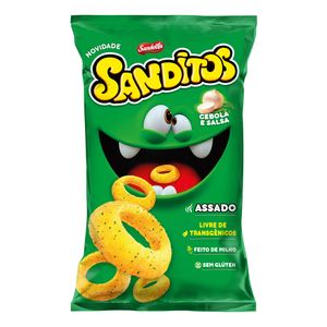 Salgadinho Sanditos Cebola e Salsa Pacote 45g