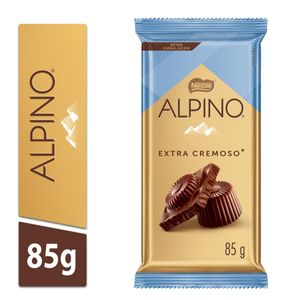 Chocolate em Barra Alpino Ao Leite Extra Cremoso 85g