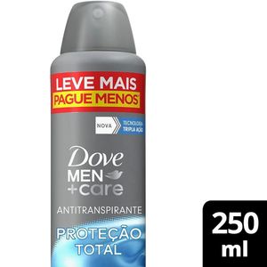 Desodorante Antitranspirante Aerossol Dove Men + Care Proteção Total 250ml