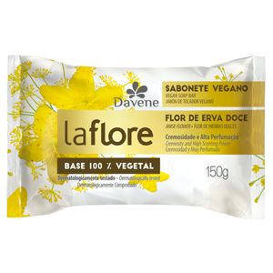 Sabonete em Barra Davene Vegetal La Flor Erva Doce 150g