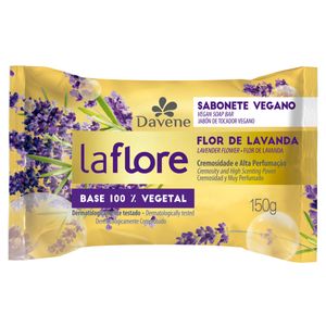 Sabonete em Barra Davene Vegetal La Flor Lavanda 150g