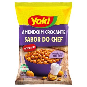 Amendoim Crocante Yoki Alho/Limão 500g