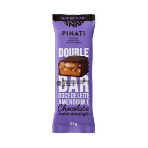 Barra de Cereal Pinati Double Bar Doce de Leite 35g