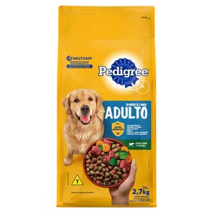 Alimento p/ Cães Pedigree Adultos Carne/Vegetais 2.7Kg