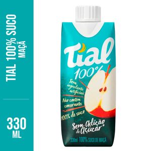 Suco Tial 100% Maçã Caixa 330ml