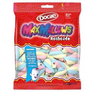 Maxmallows Docile Recheado Morango Color 220g